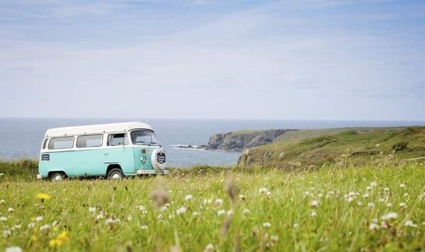 Camping location in Scotland